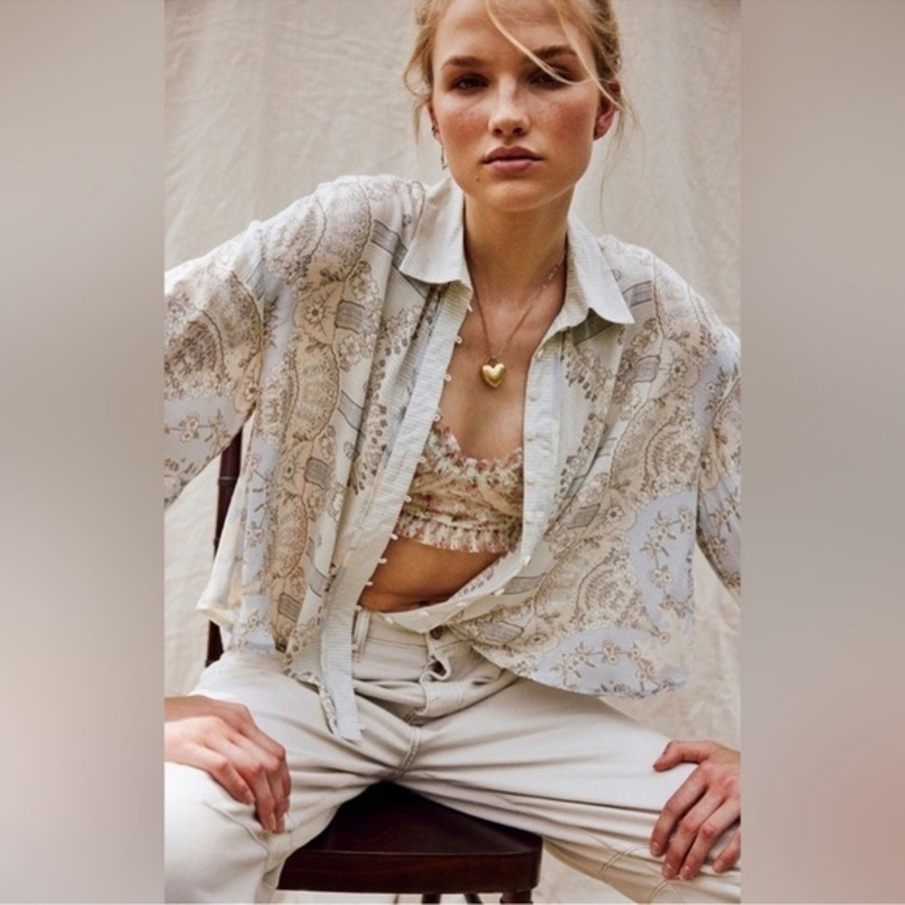 Free People
Women's Virgo Baby Button-Down Shirt
